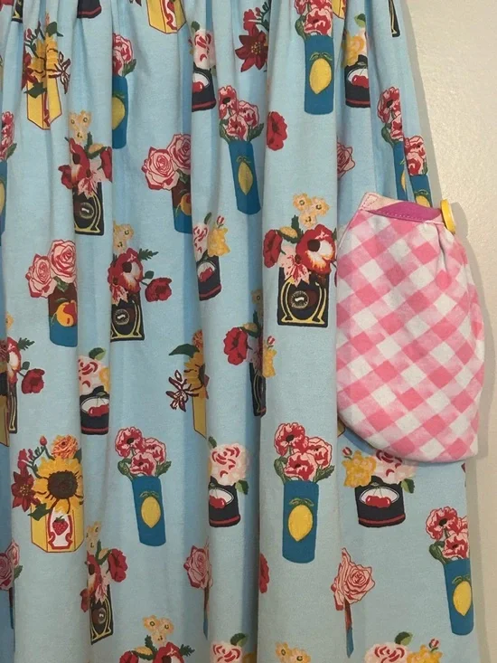 Sz6 Matilda Jane Brilliant Daydream Pocketful of Flowers Dress - Picture 3 of 8